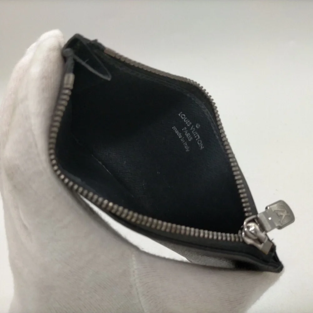 Louis Vuitton Eclipse Coin Card Holder Black/grey Monogram